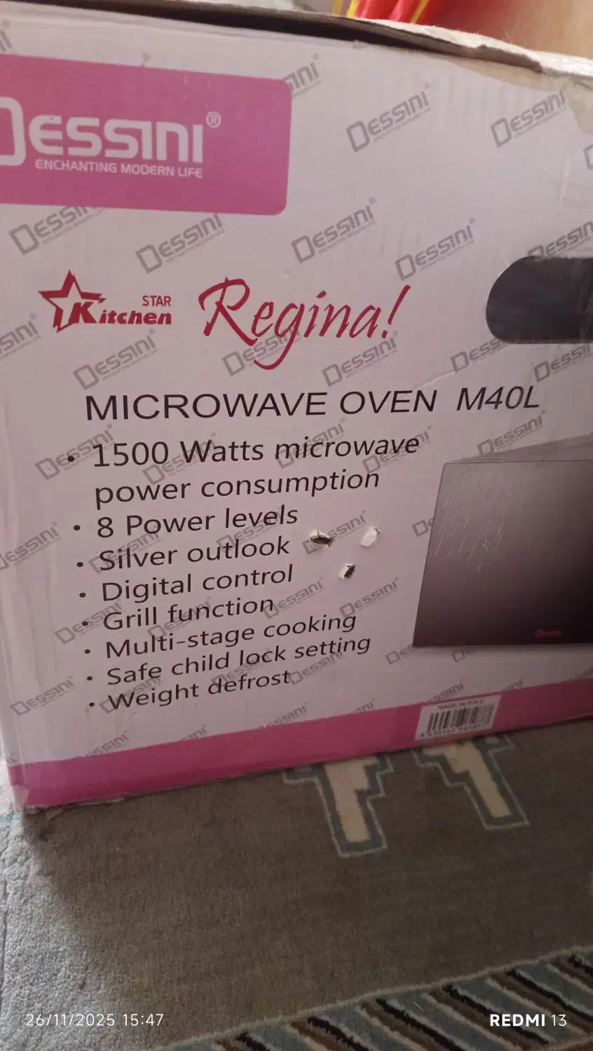 مایکروفر Dessini1500w|اجاق گاز و لوازم برقی پختوپز|سقز, |دیوار