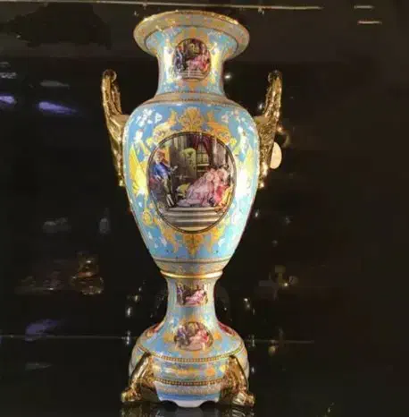 گلدان سلطنتی مینیاتوری (۶۰ سانتی)|صنایع دستی و سایر لوازم تزئینی|میاندوآب, |دیوار