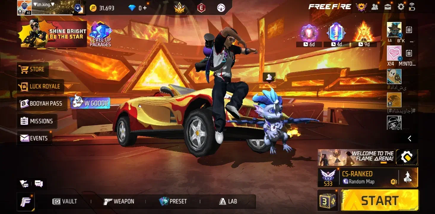 اکانت فری فایر|کنسول، بازی ویدئویی و آنلاین|زرند, |دیوار