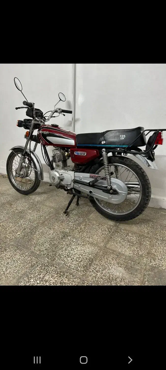 موتور۱۲۵ مزایدی|موتورسیکلت|بندر ترکمن, |دیوار