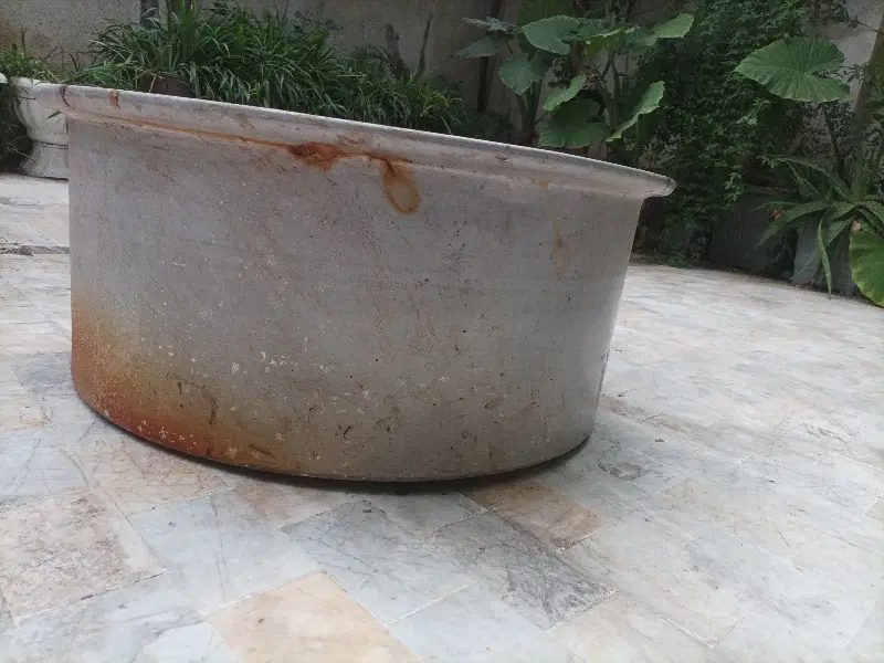 دیگ روحی بزرگ قطر ۸۰ ارتفاع ۴۰|ظروف پخت‌وپز|رشت, دیلمان|دیوار