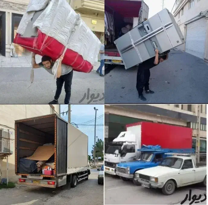 اتوبارو وانت تلفنی تضمینی اسباب کشی ماشین باکارگر|خدمات حمل و نقل|بندرعباس, |دیوار