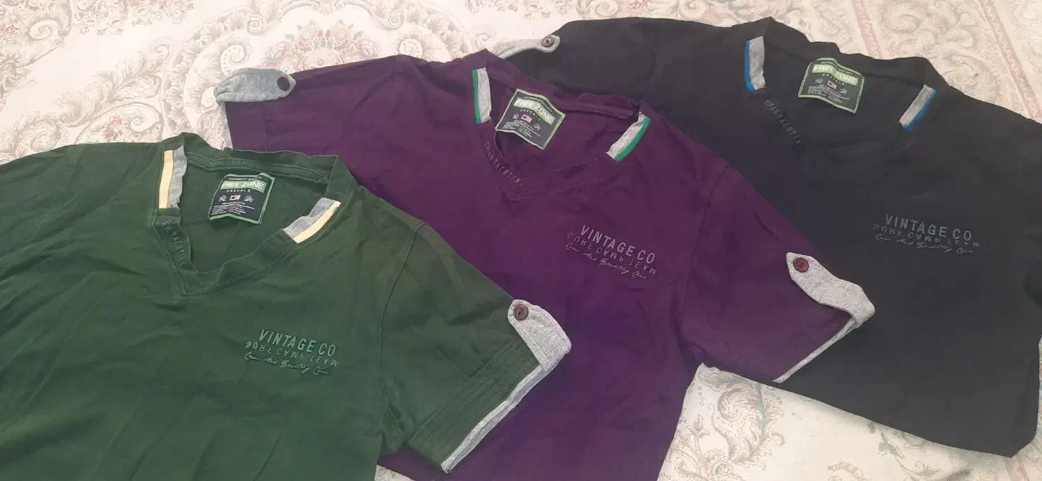 سه عدد تیشرت  سایز متوسط پسرونه|لباس|فیروزآباد (فارس), |دیوار