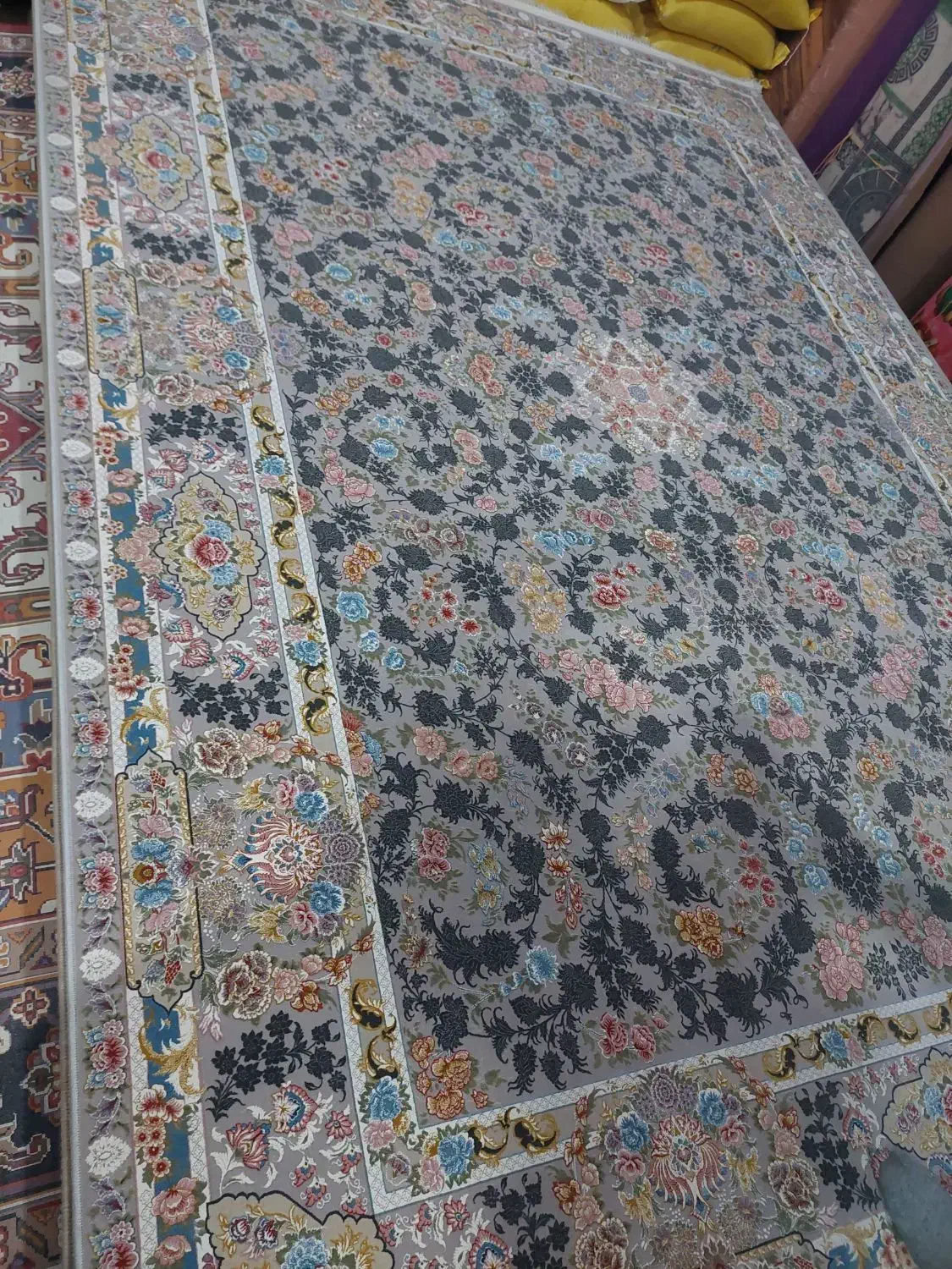 فرش ۹متری|فرش|جوکار, |دیوار