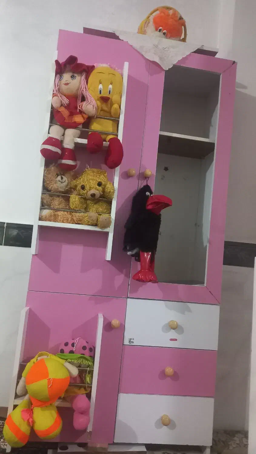 کمد بچه|جاکفشی، کمد، دراور|قروه, |دیوار