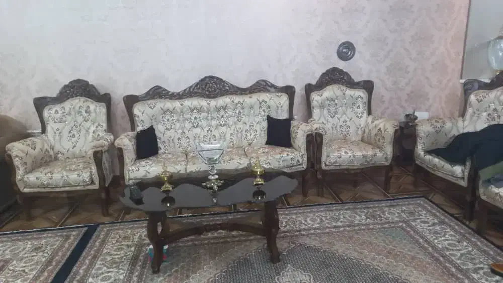 مبل راحتی نیمه استیل|مبلمان خانگی و میز عسلی|مرند, |دیوار