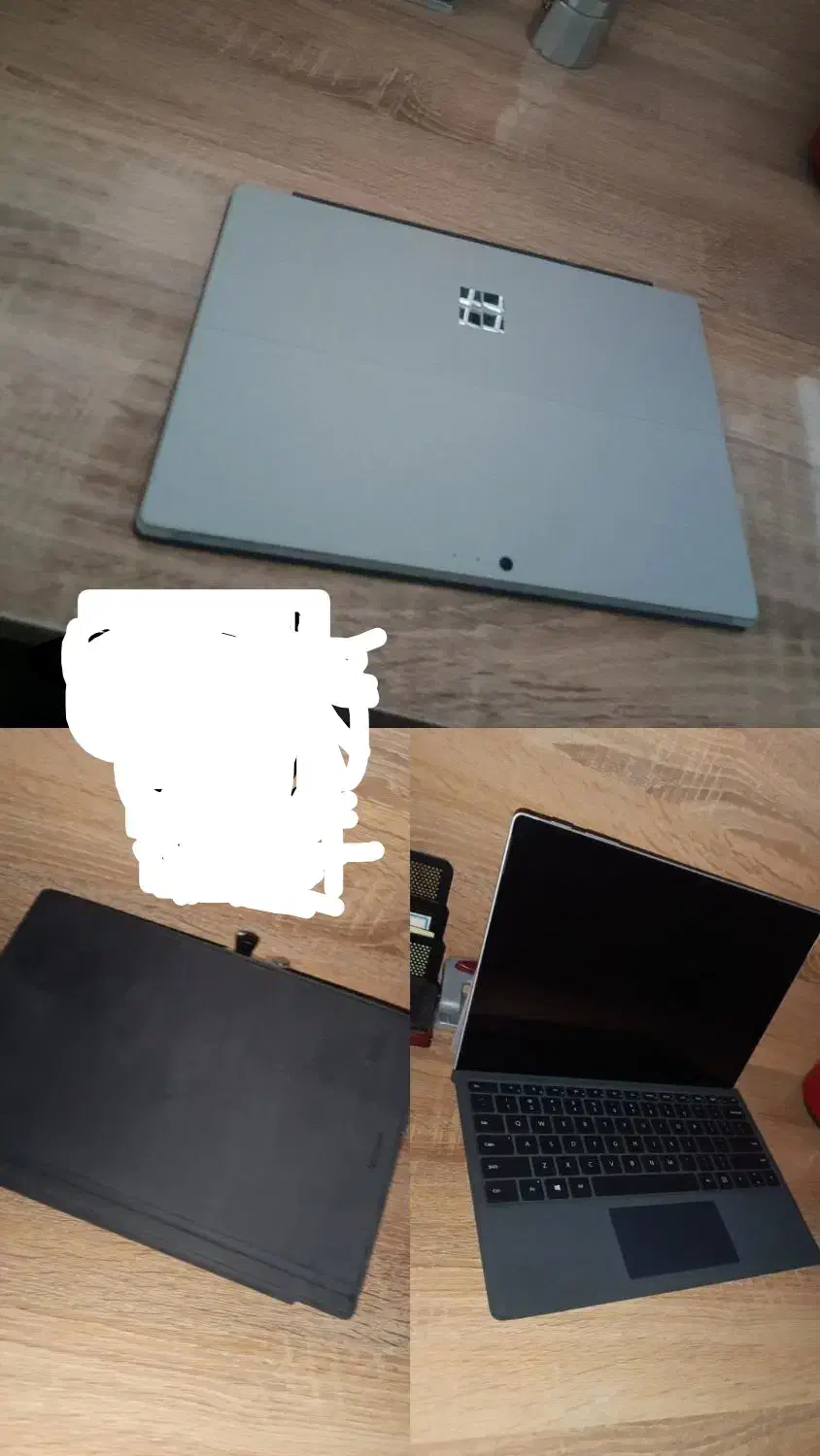 سرفیس پرو 6 با قلم و کیبورد و شارژر|رایانه همراه|تهران, شهرک چیتگر|دیوار