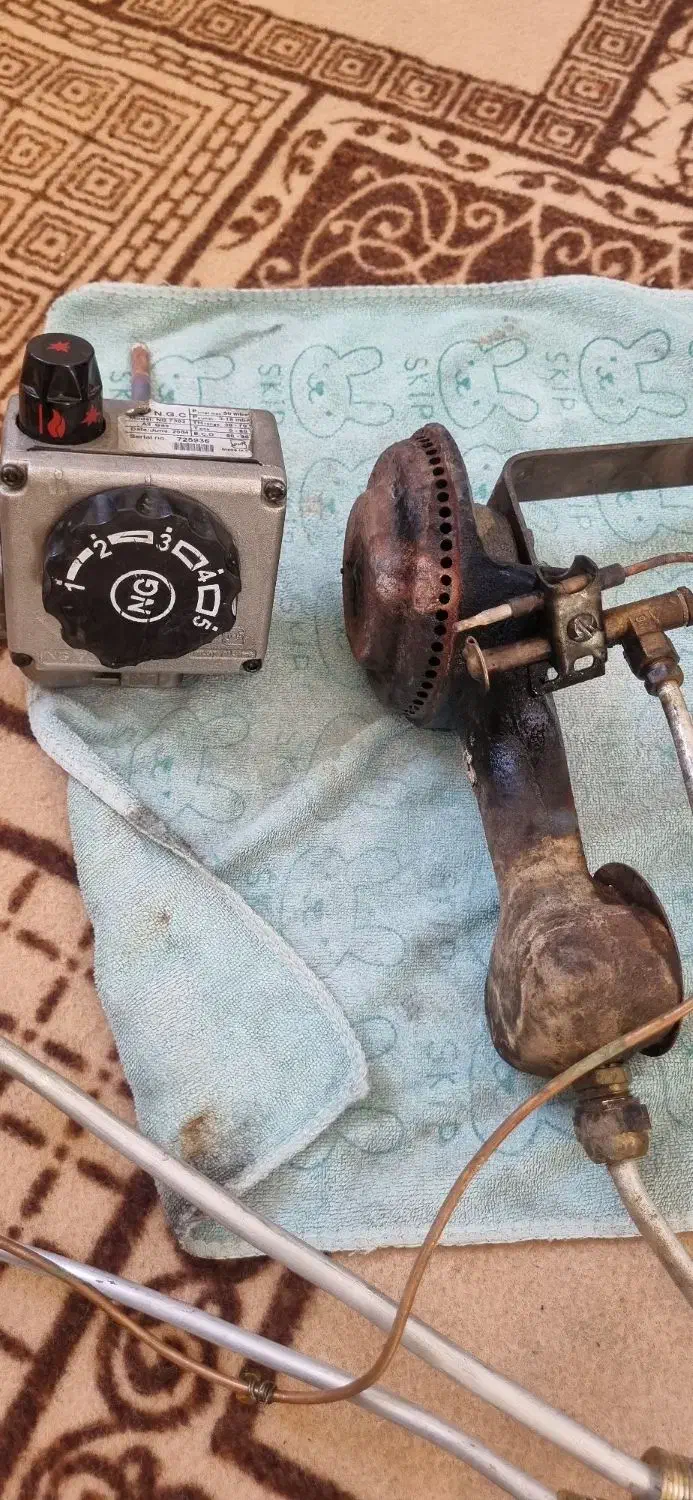 کاربراتور ابگرمکن مخزنی و مشعل|آبگرمکن، پکیج، شوفاژ|میمه, |دیوار