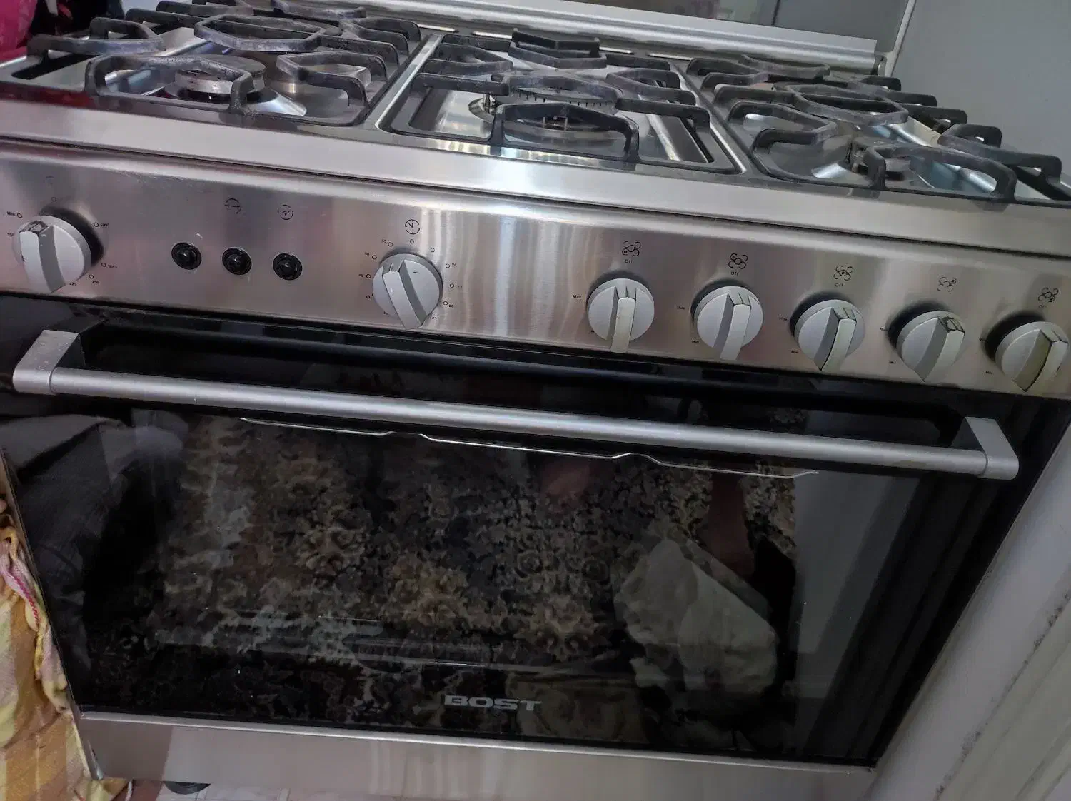 اجاق گاز تمام استیل فردار|اجاق گاز و لوازم برقی پخت‌وپز|تهران, مقدم|دیوار