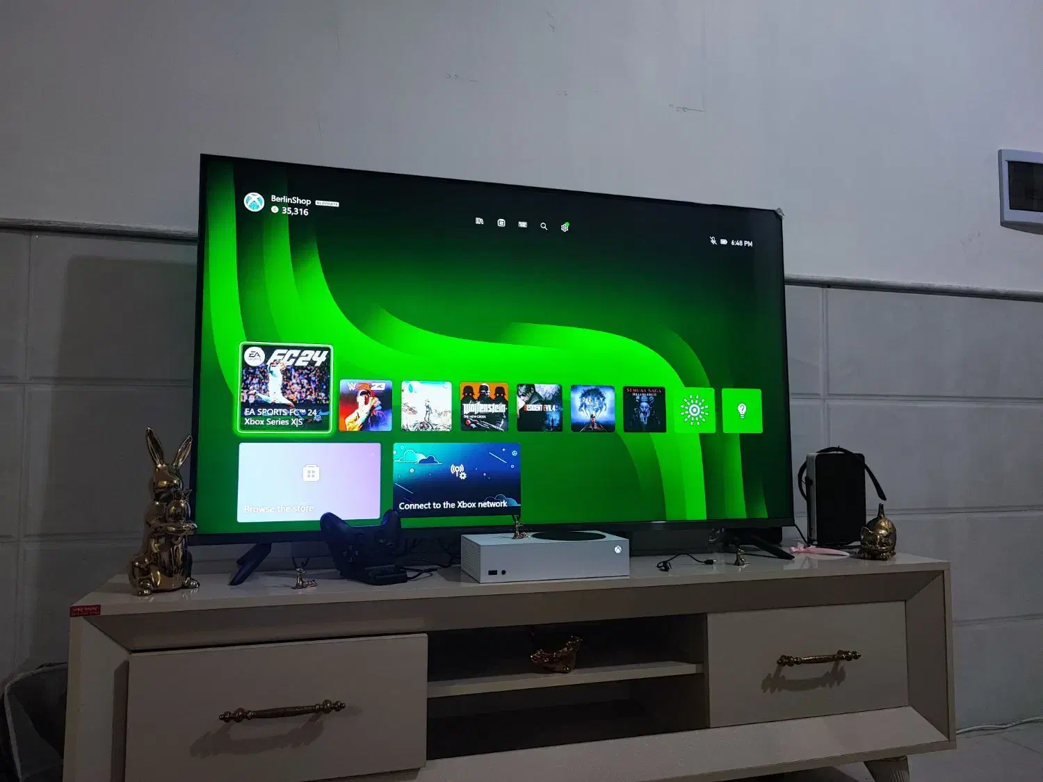 xbox series s کنسول نو|کنسول، بازی ویدئویی و آنلاین|قم, علی آباد سعدگان|دیوار