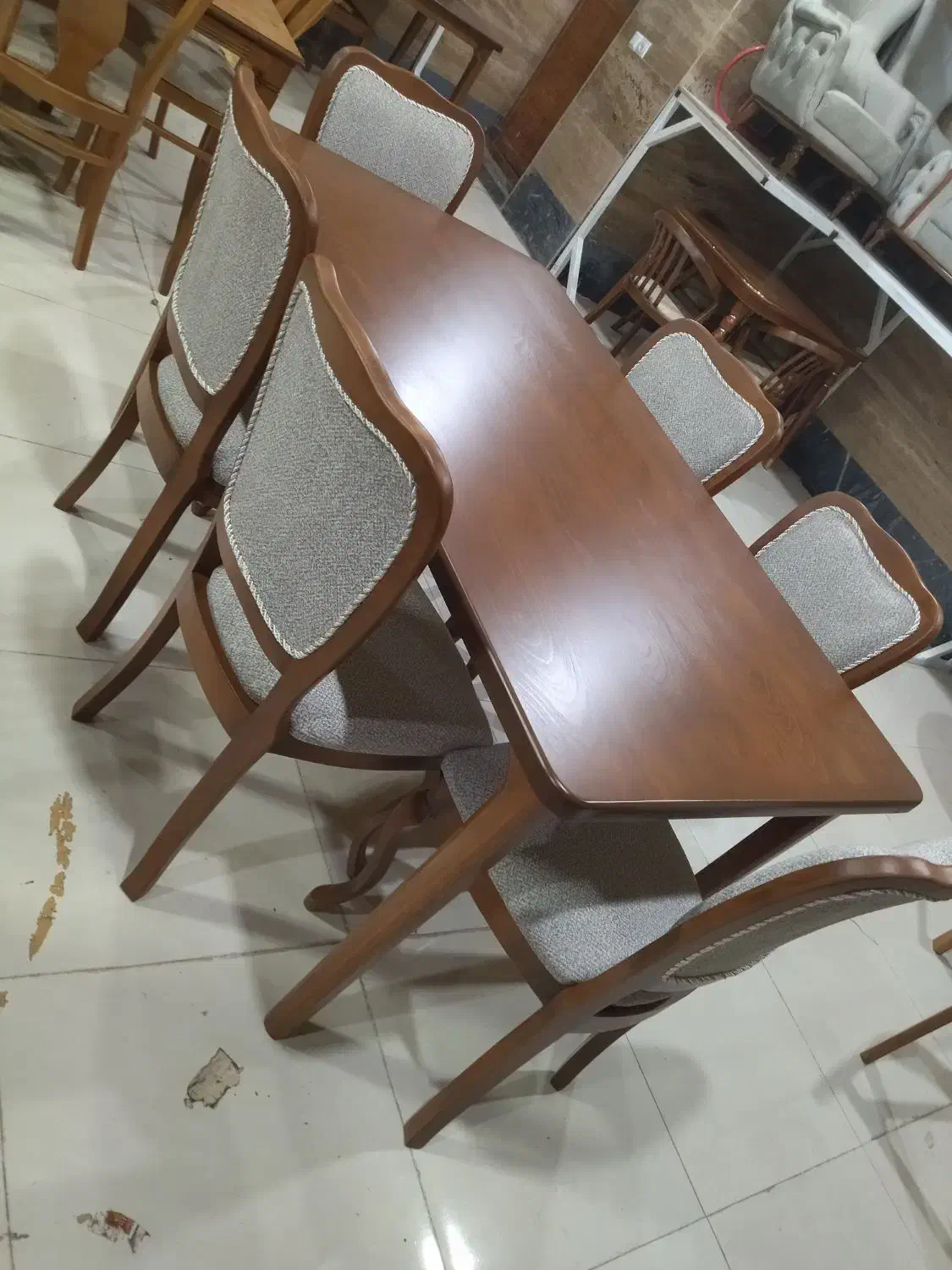 میز غذا خوری اتریشی|میز و صندلی غذاخوری|اردبیل, |دیوار