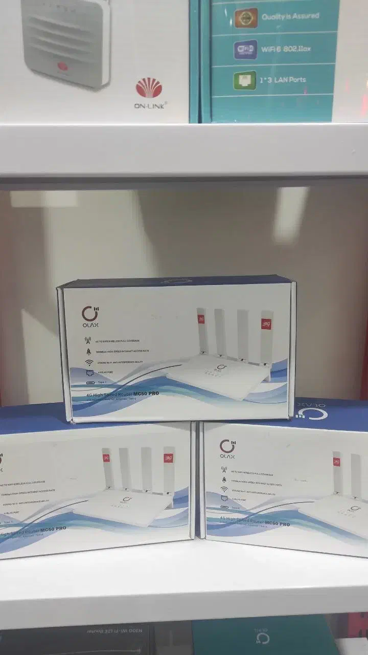 مودم سیمکارتخورOlax 4Gچهار پورت جهت دوربین و ماینر|مودم و تجهیزات شبکه|بوکان, |دیوار