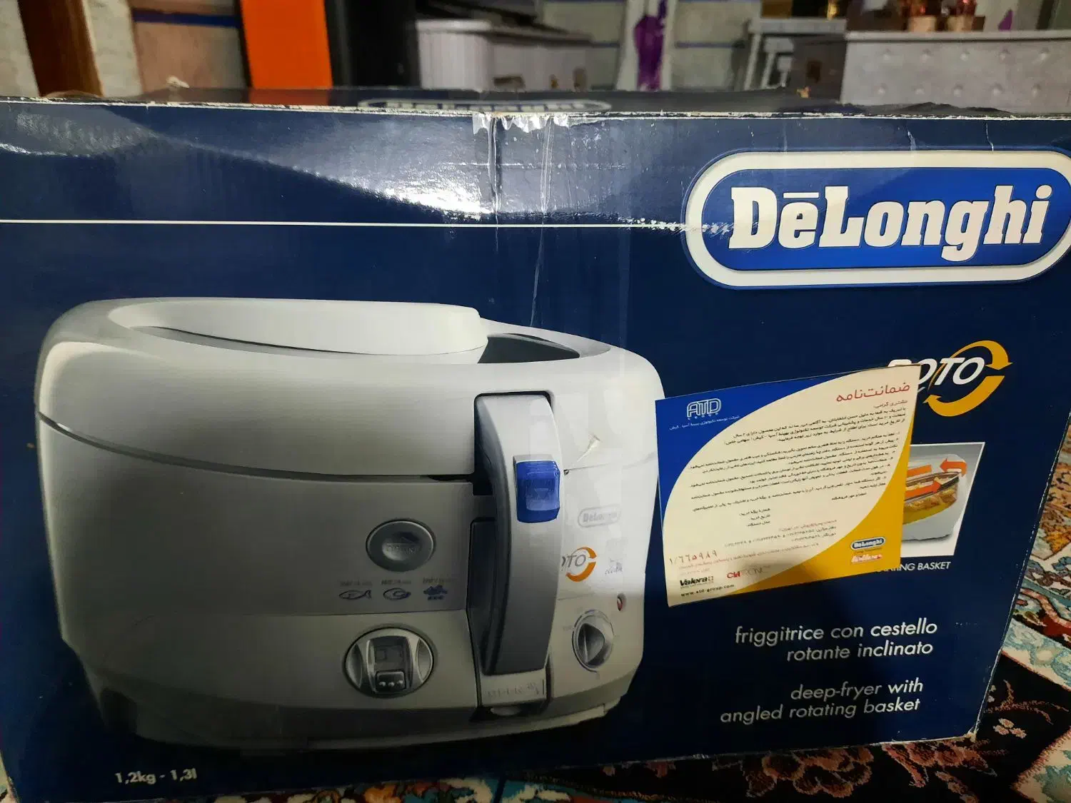 سرخ کن با روغن ،،دلونگی فوری|اجاق گاز و لوازم برقی پخت‌وپز|بابل, |دیوار