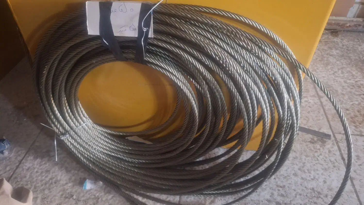 فروش سیم بکسل فولادی نتاب درجه یک|ماشین‌آلات صنعتی|مشهد, ولیعصر (شهرک غرب)|دیوار