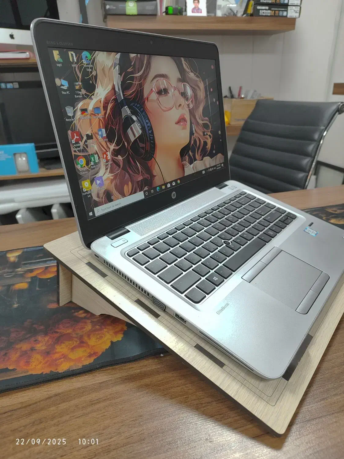 لپ تاپ i7 HP Elite Book نسل 6 کیفیت 2k|رایانه همراه|اهواز, ۳۰ متری|دیوار