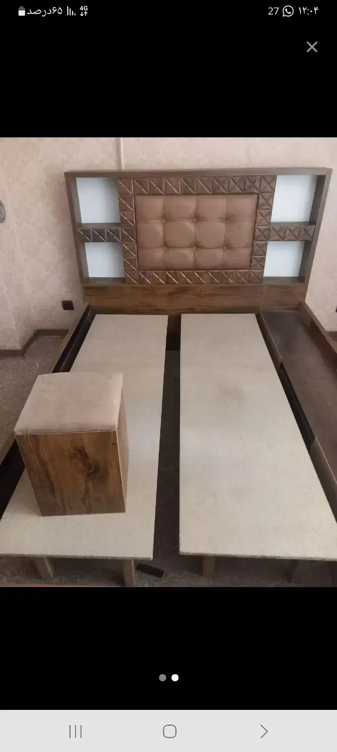تخت خواب دونفره.بوفه.زیر تلویزیونی|تخت و سرویس خواب|شیراز, شریفآباد|دیوار