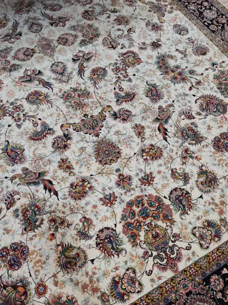 دو عدد فرش۱۲ متری|فرش|بهار, |دیوار