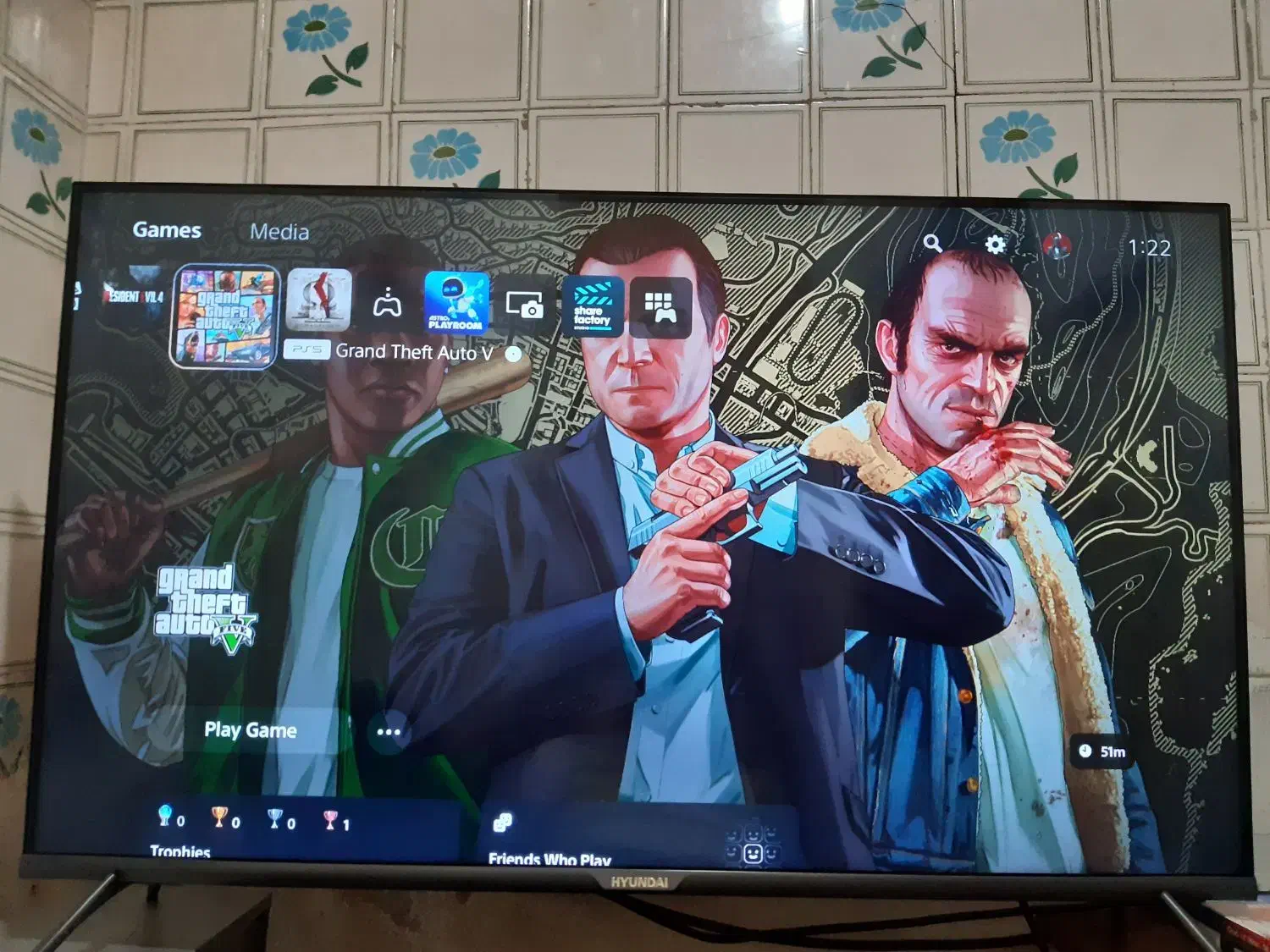 تلویزیون هیوندای 43 اینچ|تلویزیون و پروژکتور|تبریز, |دیوار