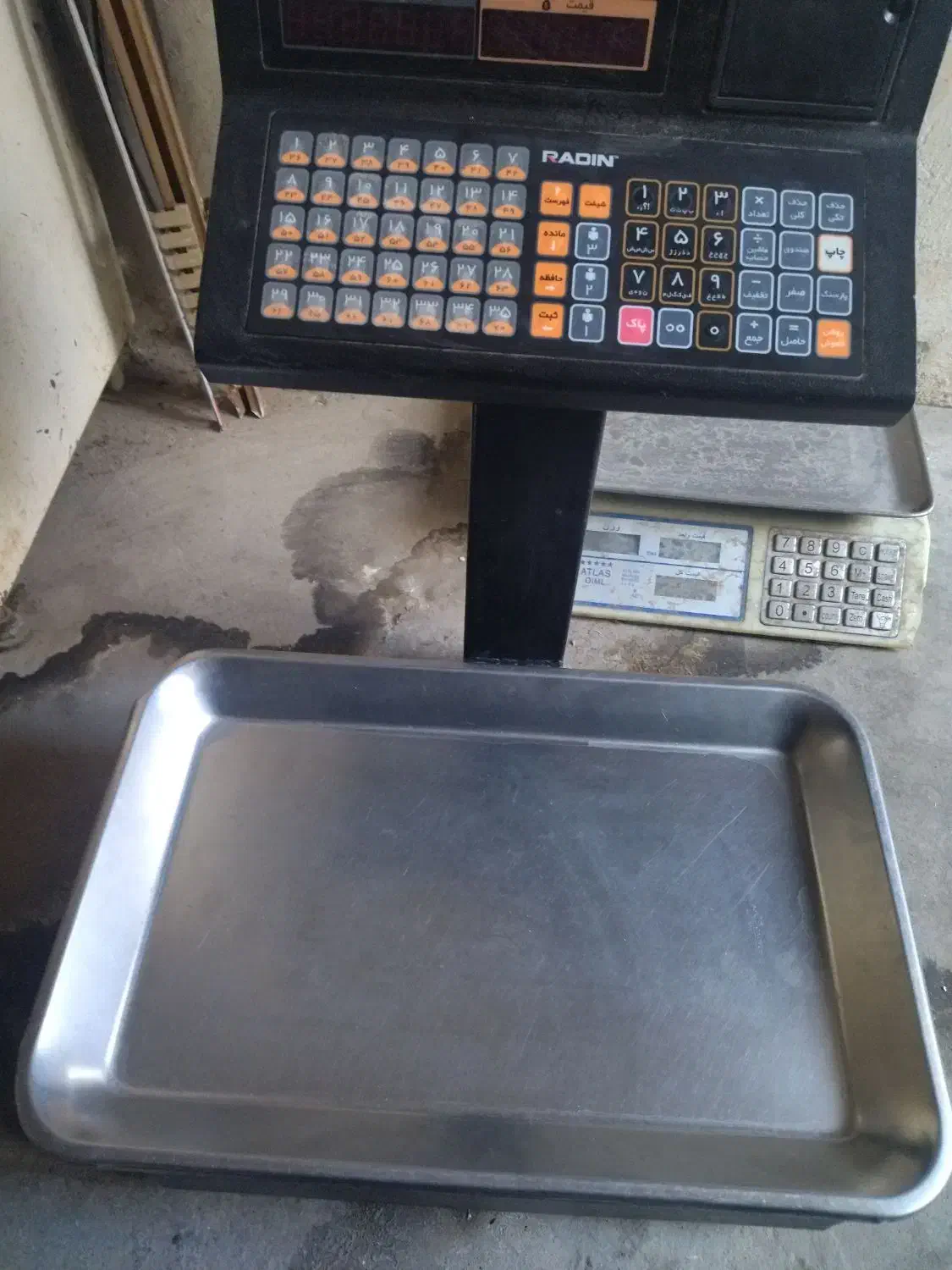 ترازوی رادین ۴۰کیلوی پرینت دار|فروشگاه و مغازه|دهگلان, |دیوار