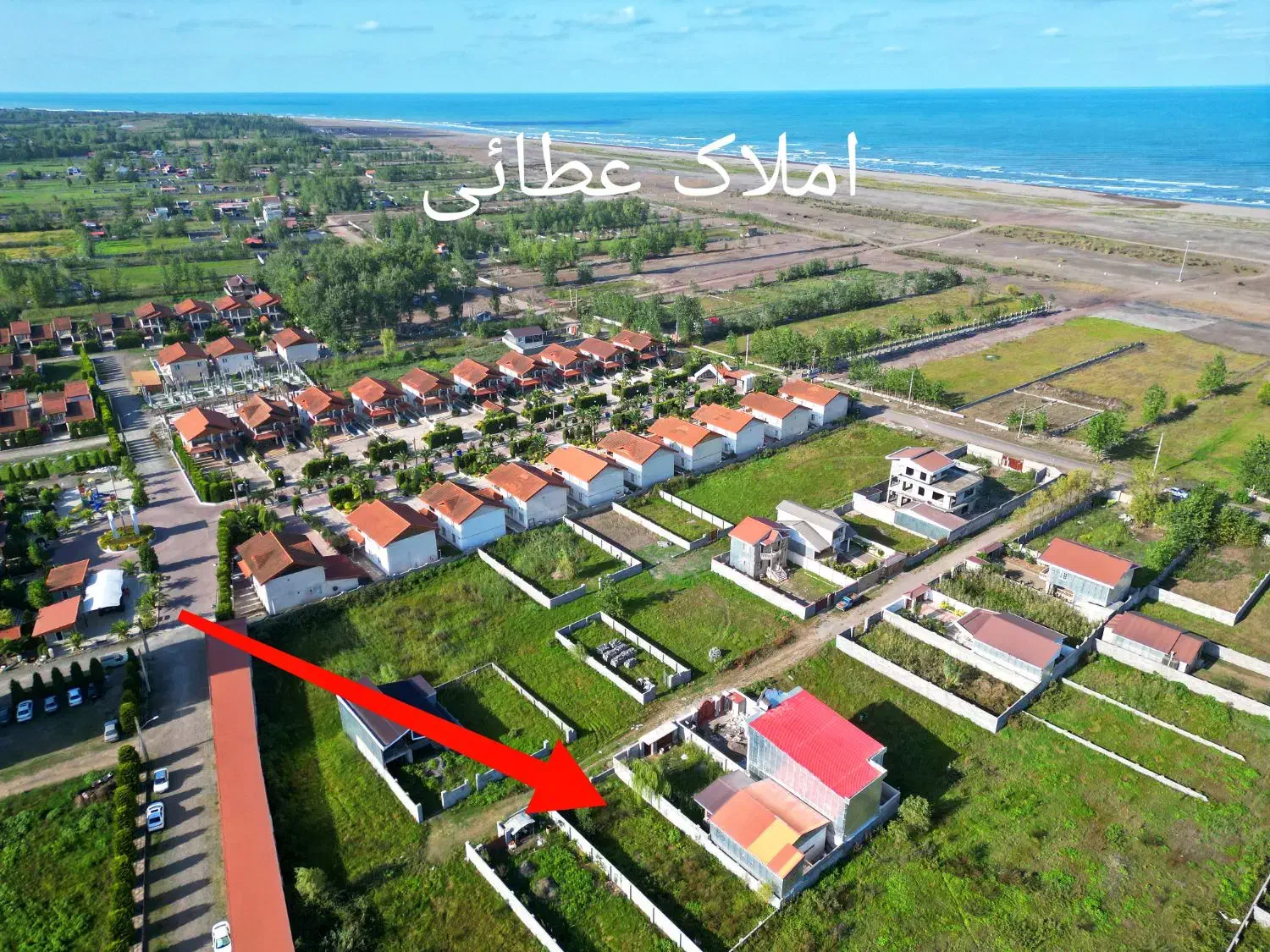 زمین ساحلی ۳۰۰ متری جنب شهرک راستی کوچه ۱۰ متری|فروش زمین و ملک کلنگی|چاف و چمخاله, |دیوار