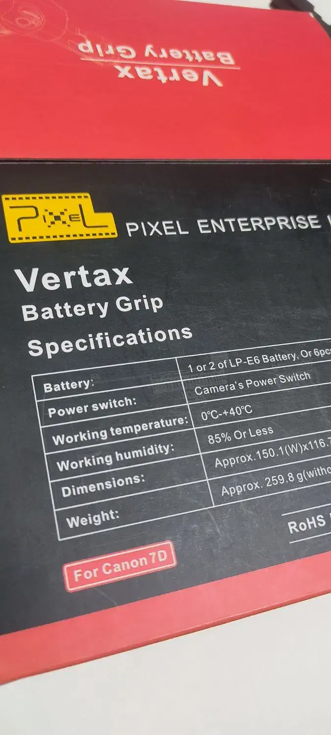 باتری‌گریپ دوربین کنون|دوربین عکاسی و فیلم‌برداری|تهران, پونک|دیوار