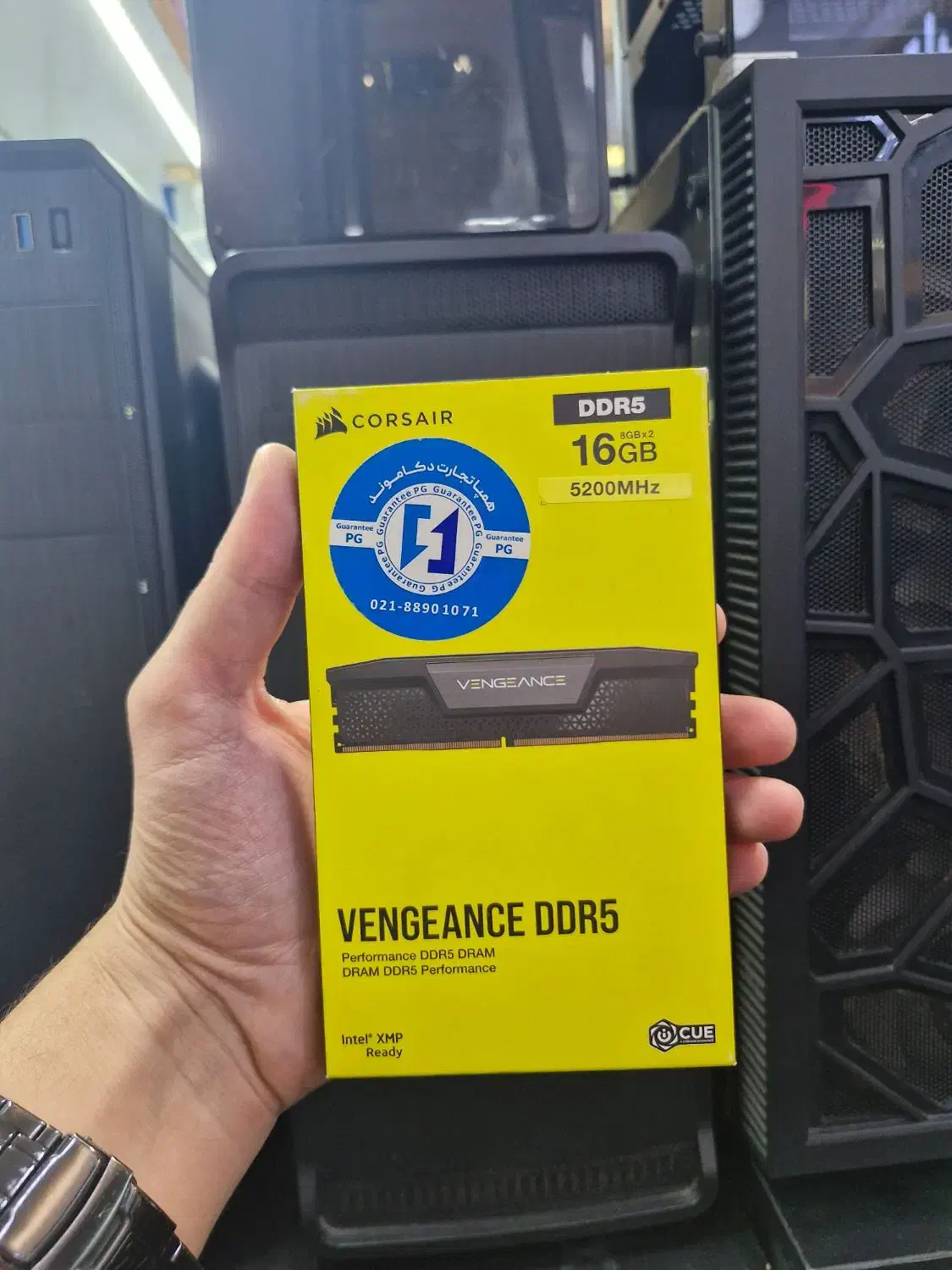 رم corsair D5 5200 16 GB Vengeance|قطعات و لوازم جانبی رایانه|قم, صفائیه|دیوار