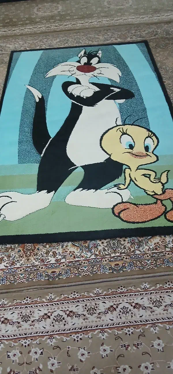 فرش کودک|فرش|قم, شهرک فاطمیه|دیوار