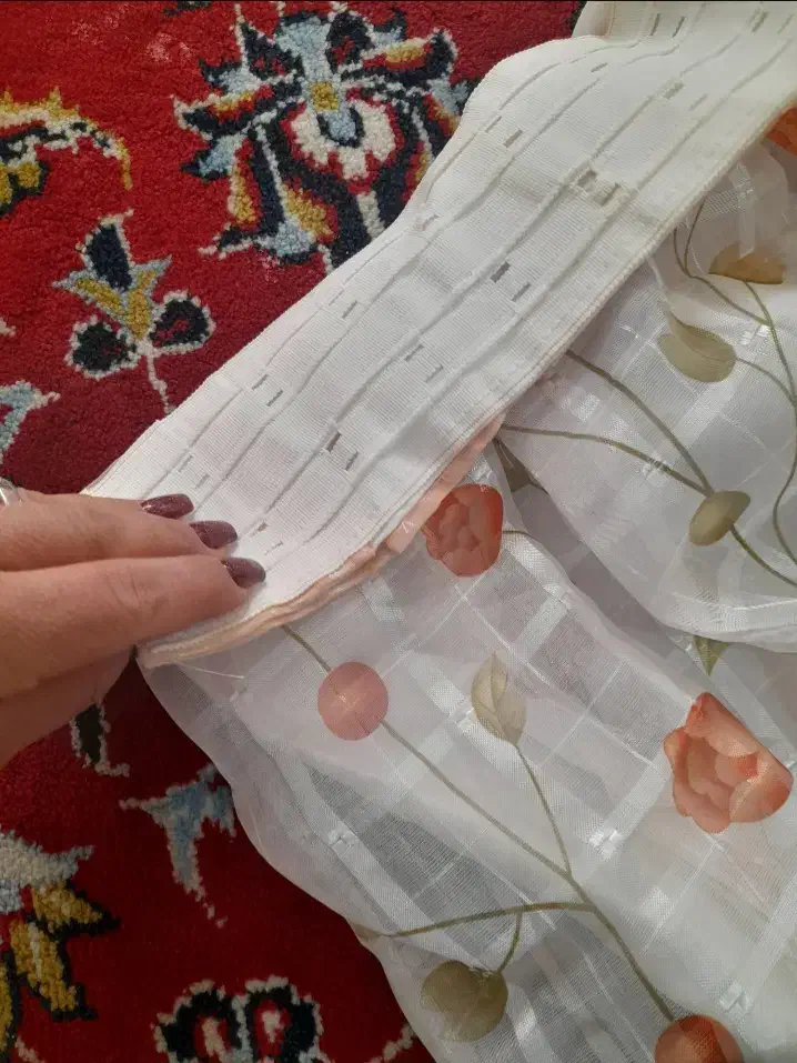 پرده آستر دار جدید|پرده، رانر، رومیزی|شیراز, شهرک سعدی|دیوار