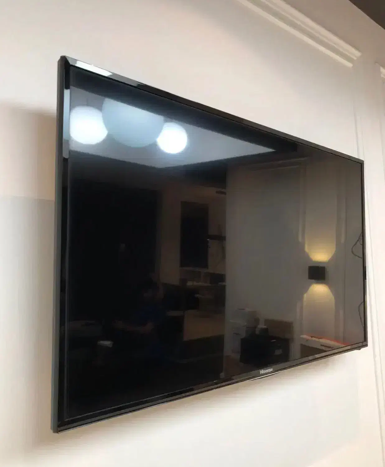 تلویزیون هایسنس 49اینچ|تلویزیون و پروژکتور|تربت جام, زیباکنار|دیوار