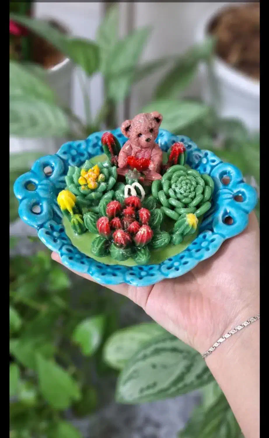 باغچه شمع|صنایع دستی و سایر لوازم تزئینی|قم, در بهشت|دیوار