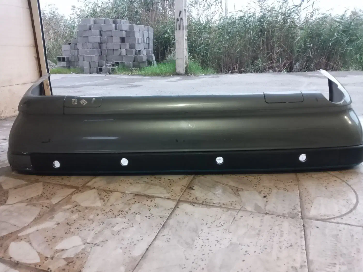 سپر عقب پارس خاکستری|قطعات یدکی و لوازم جانبی|رشت, خرسندی|دیوار