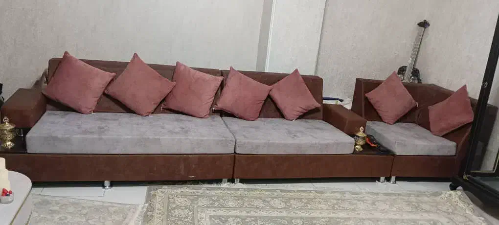 مبل ۷ نفره راحتی|مبلمان خانگی و میز عسلی|قرچک, میرزائی شمالی|دیوار