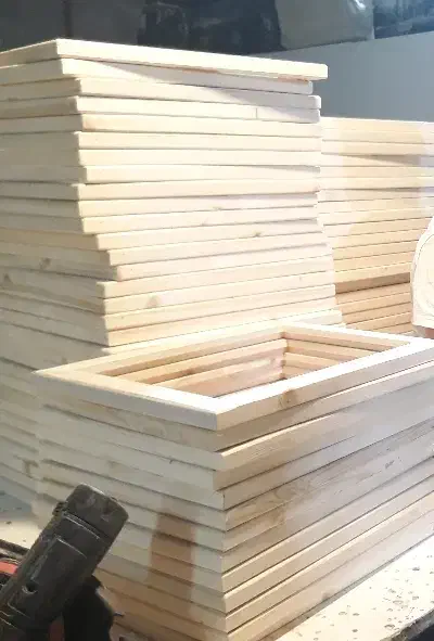 قاب عکس چوبی ۱۵×۲۱|صنایع دستی و سایر لوازم تزئینی|شاندیز, |دیوار