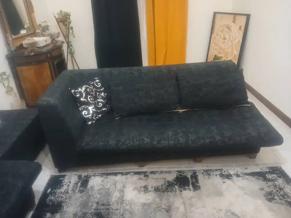 راحتی ال 6 نفره با میز جلو مبلی|مبلمان خانگی و میز عسلی|پردیس, فاز ۱۱|دیوار