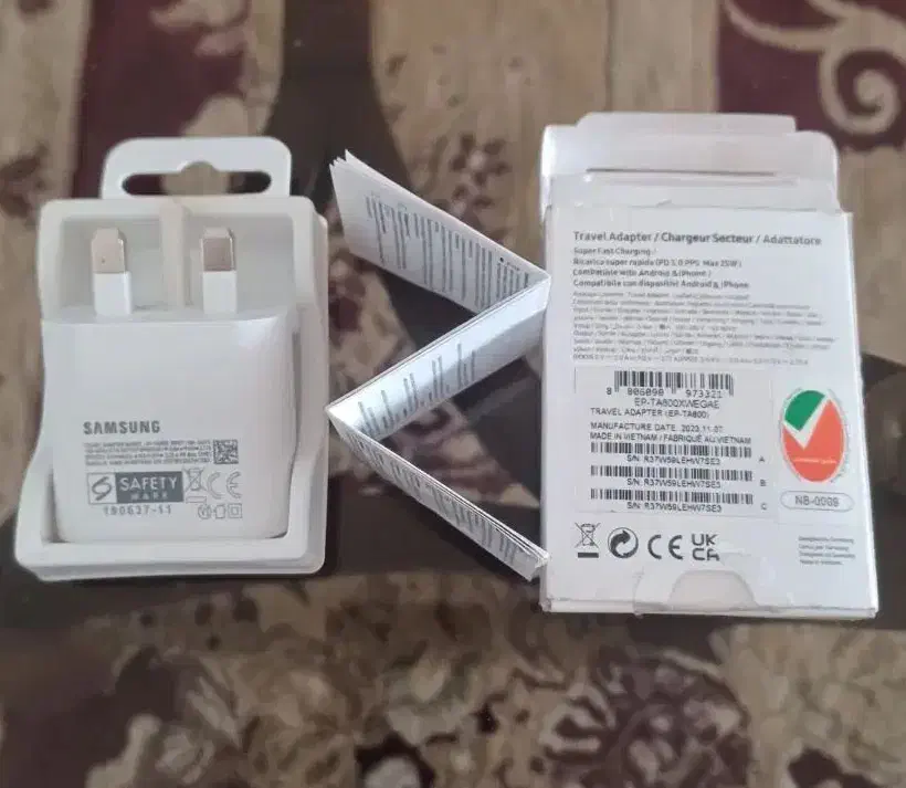 شارژر سامسونگ 25 وات|لوازم جانبی موبایل و تبلت|فردیس, طالقانی|دیوار