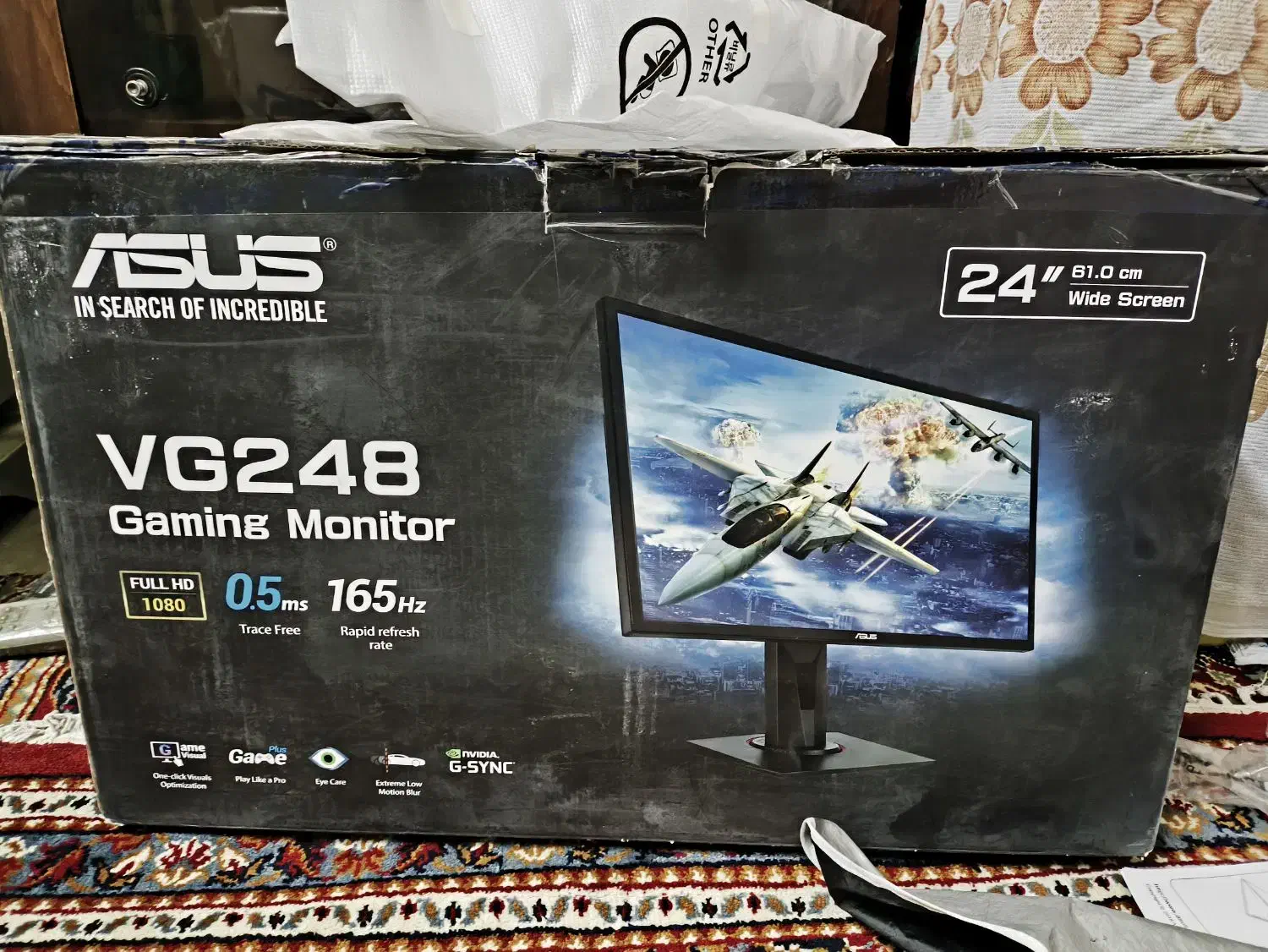 مانیتور ایسوزو گیمینگ ۲۴ اینچ|قطعات و لوازم جانبی رایانه|خرمآباد, |دیوار