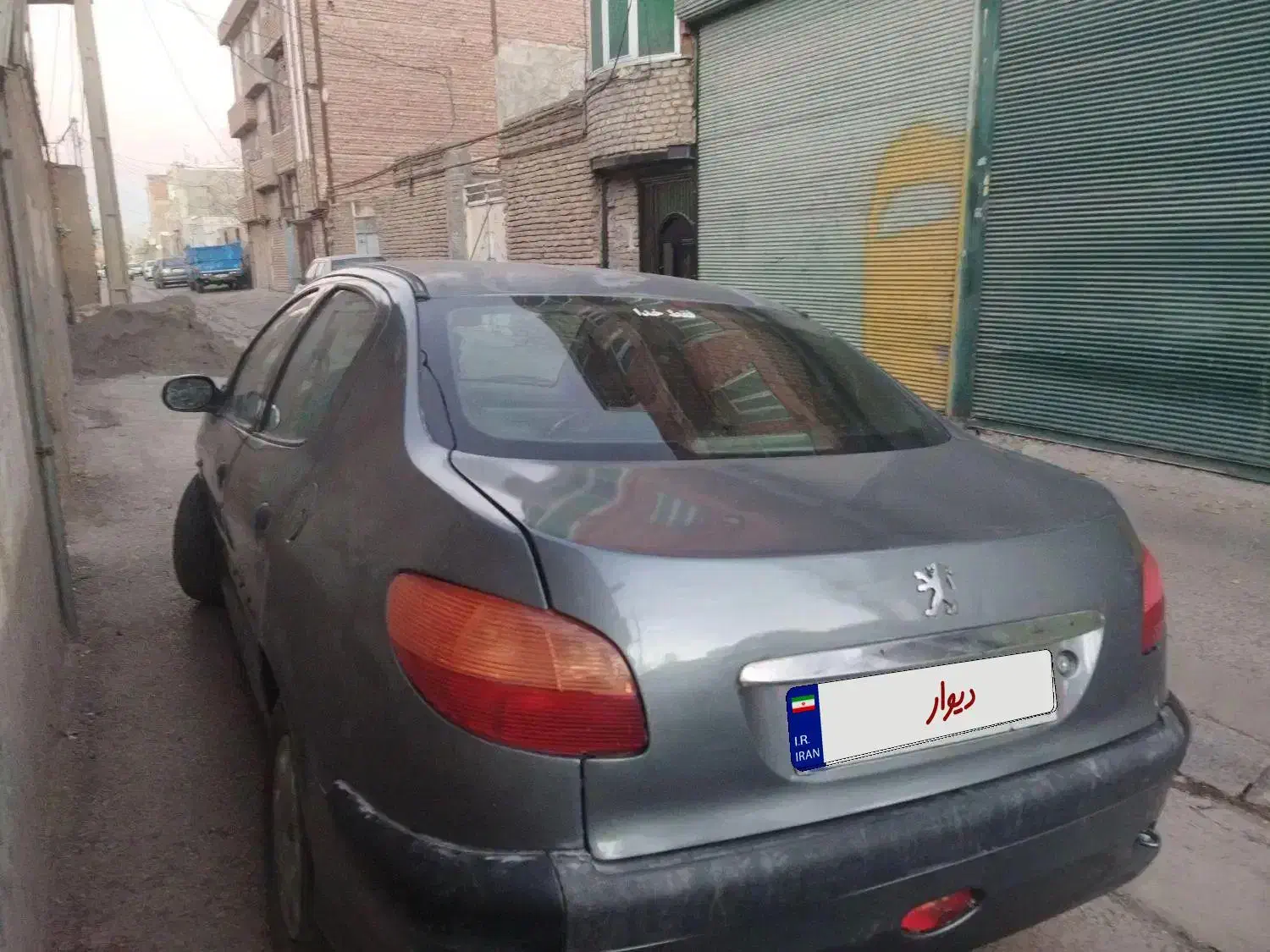 ۲۰۶ اس دی تیوفایو مدل ۸۸|خودرو سواری و وانت|اردبیل, |دیوار