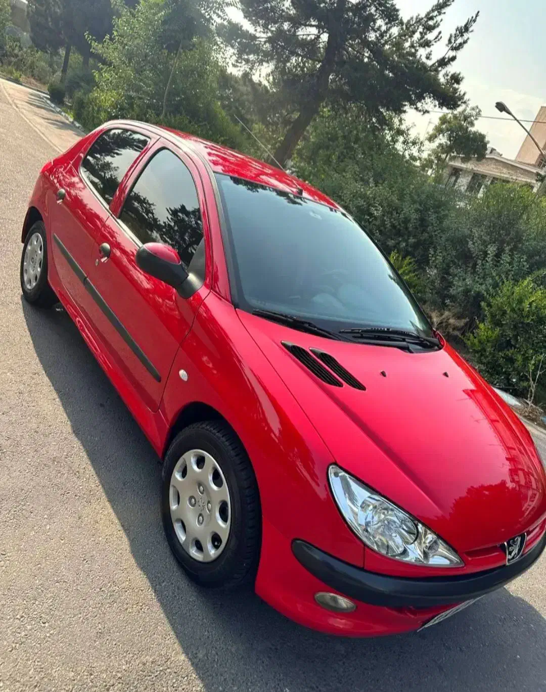 206 تیپ 5 گوجه ای در حد صفر|خودرو سواری و وانت|تهران, پاسداران|دیوار