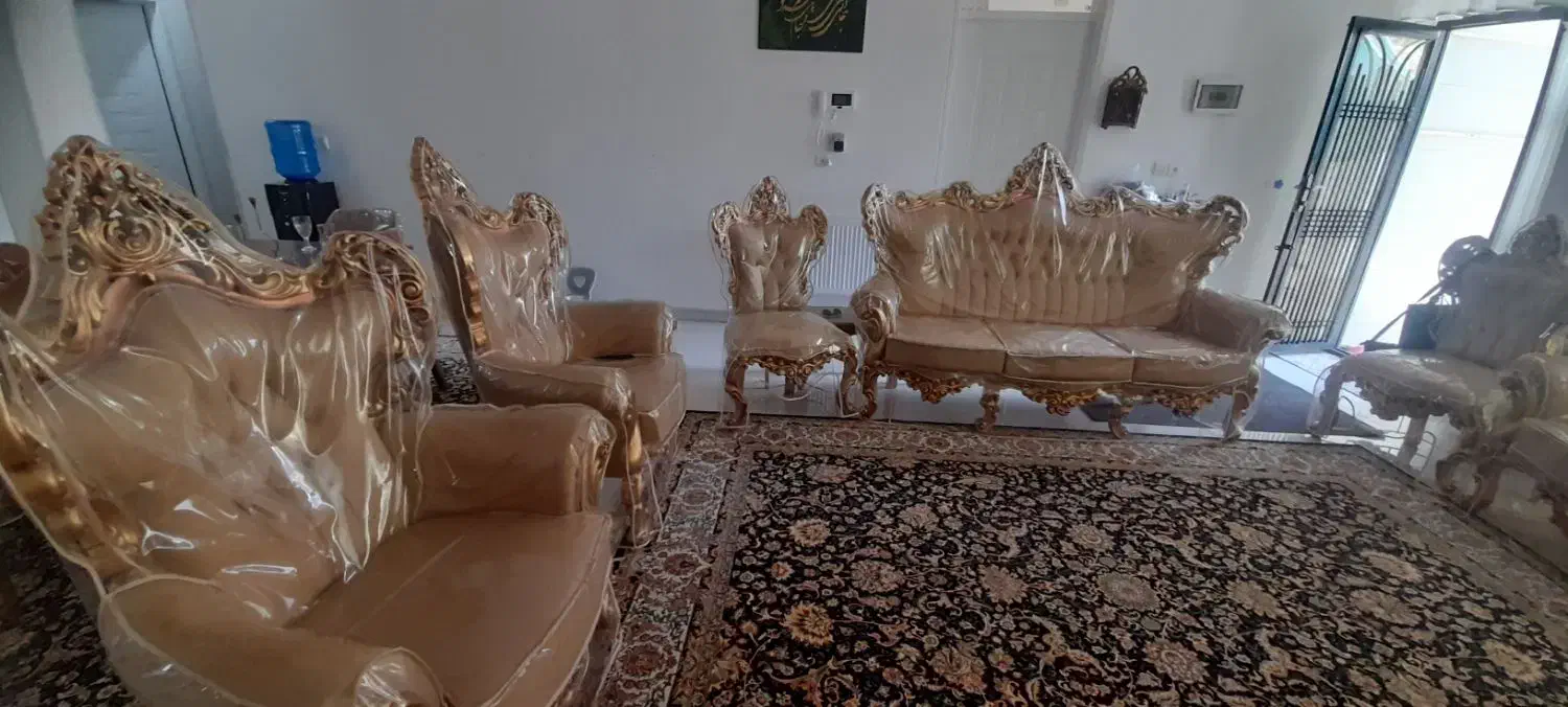 مبلمان سلطنتی سفارشی|مبلمان خانگی و میز عسلی|شیراز, گلستان|دیوار