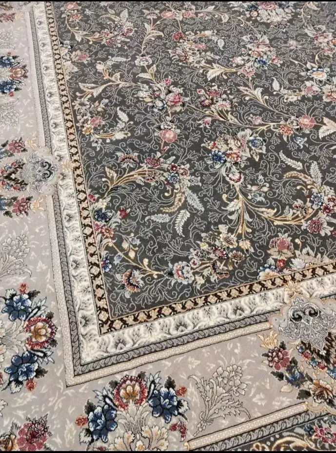 فرش طرح افشان|فرش|ابریشم, |دیوار