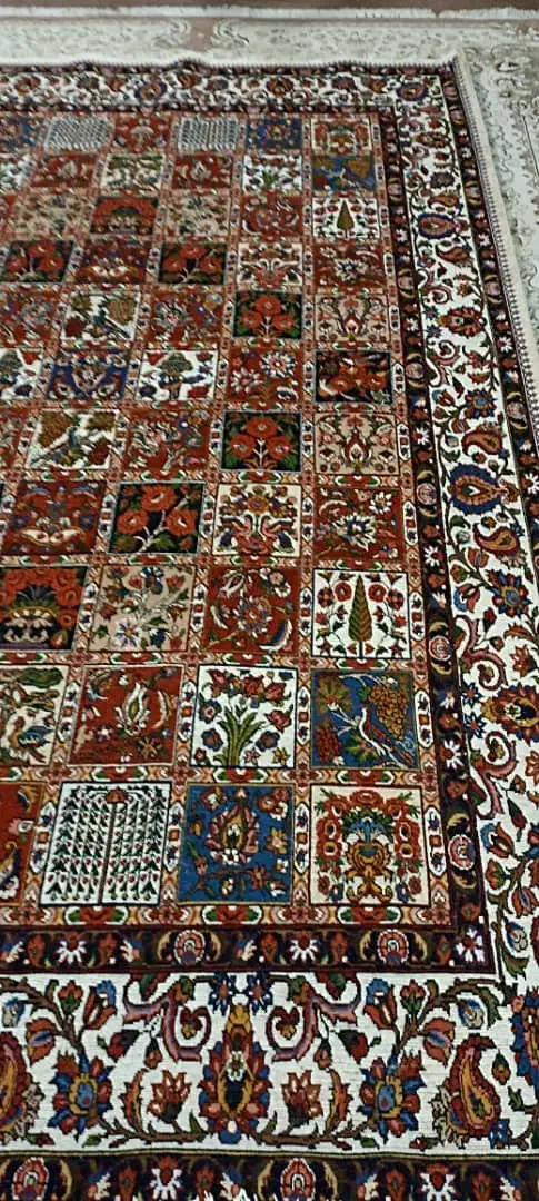 فرش دستباف چهارمحال|فرش|ایذه, |دیوار