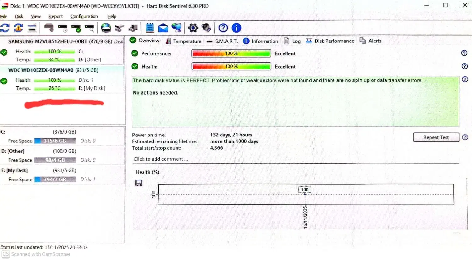 فروش هارد وسترن بلو ۱ ترابایت در حد نو|قطعات و لوازم جانبی رایانه|مشهد, یاس|دیوار