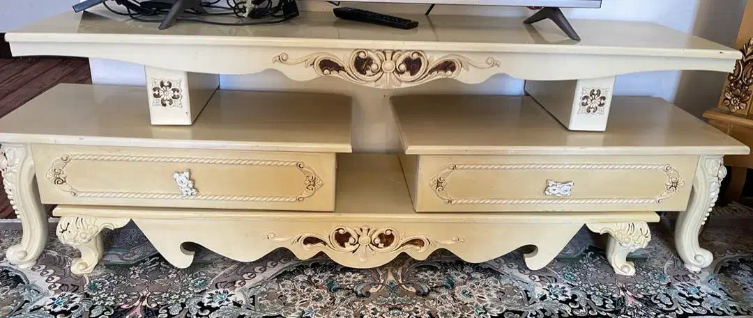 ویترین میز تلویزیون و کشو برای جای سیب زمینی پیاز|بوفه، ویترین، کنسول|قشم, |دیوار