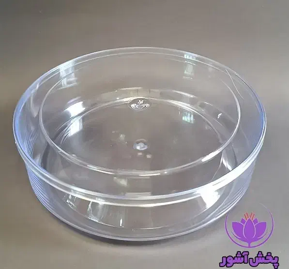 ظرف کریستالی دایره‌ای بسته‌بندی خشکبار و زعفران|ظروف سرو و پذیرایی|تهران, بازار|دیوار