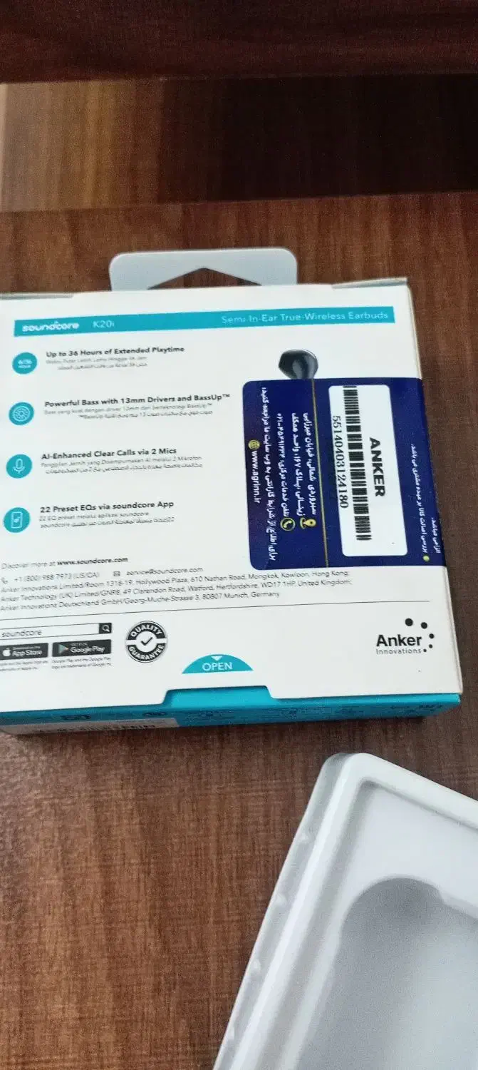 ایرپاد انکر هندزفری دارای گارانتی. قسطی|لوازم جانبی موبایل و تبلت|رشت, بلوار گیلان|دیوار