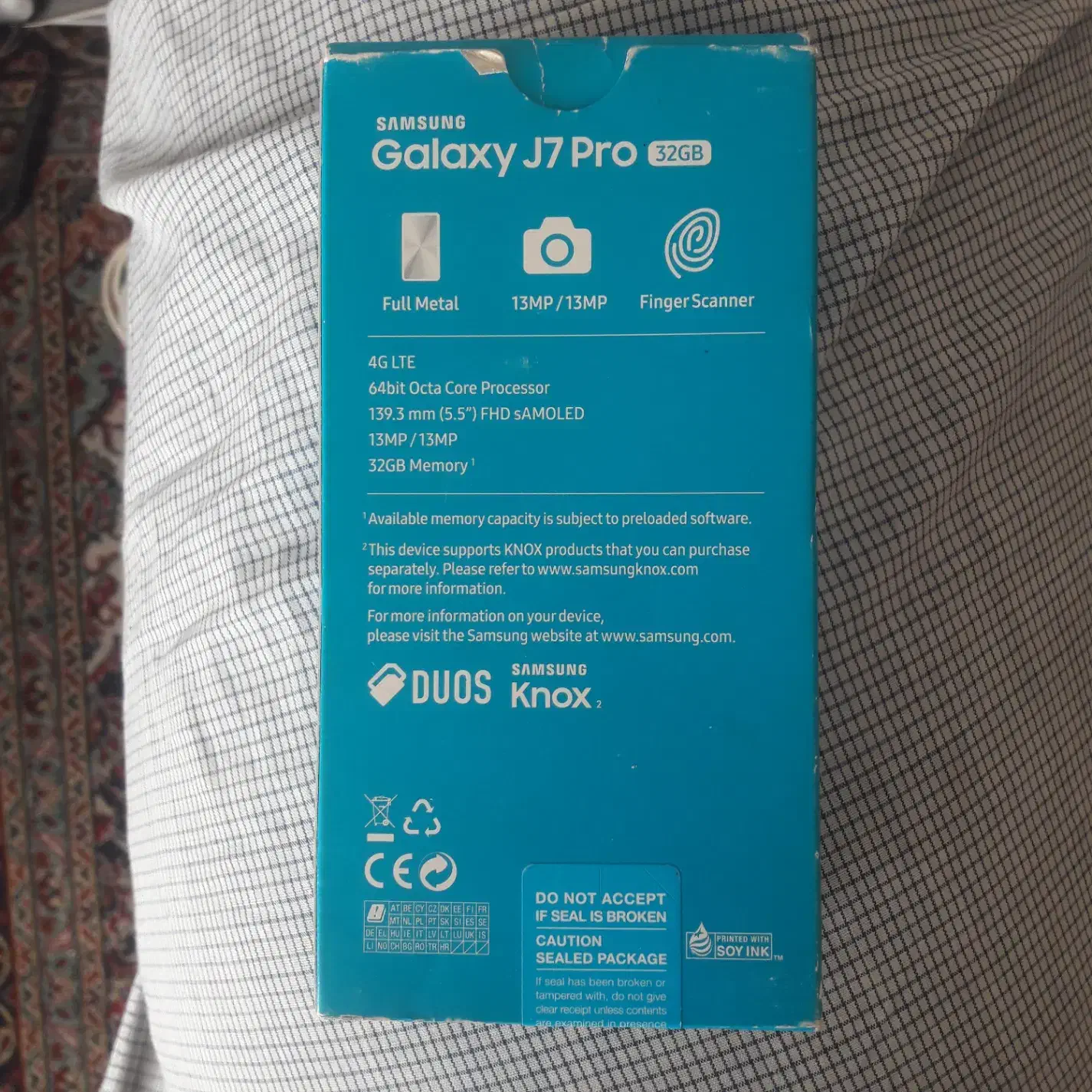 موبایل سامسونگ j7Pro و ۳۲گیگابایت ورم ۳ گیگابایت|موبایل|اصفهان, جویباره|دیوار