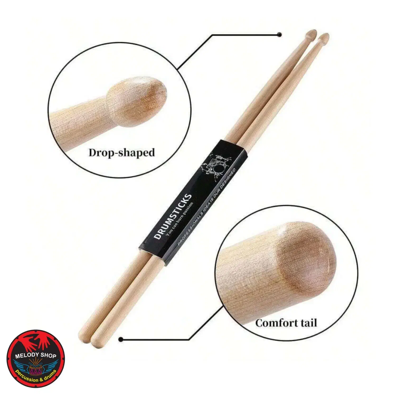 چوب/ استیک درام DRUMSTICKS|درام و پرکاشن|رشت, رشتیان|دیوار