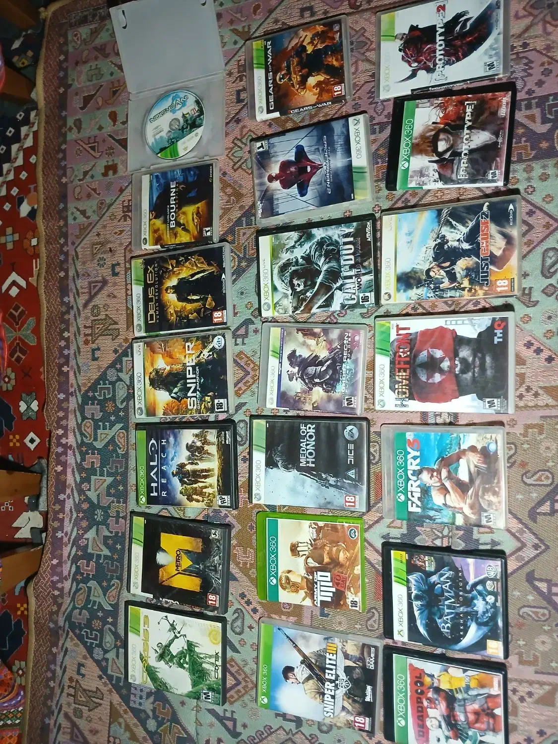بازی xbox 360|کنسول، بازی ویدئویی و آنلاین|شیراز, تحویلی|دیوار