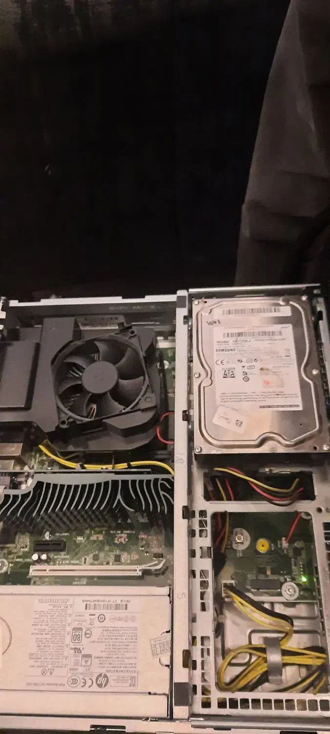 مینی کیس گیمینگ hp|رایانه رومیزی|تهران, آذری|دیوار