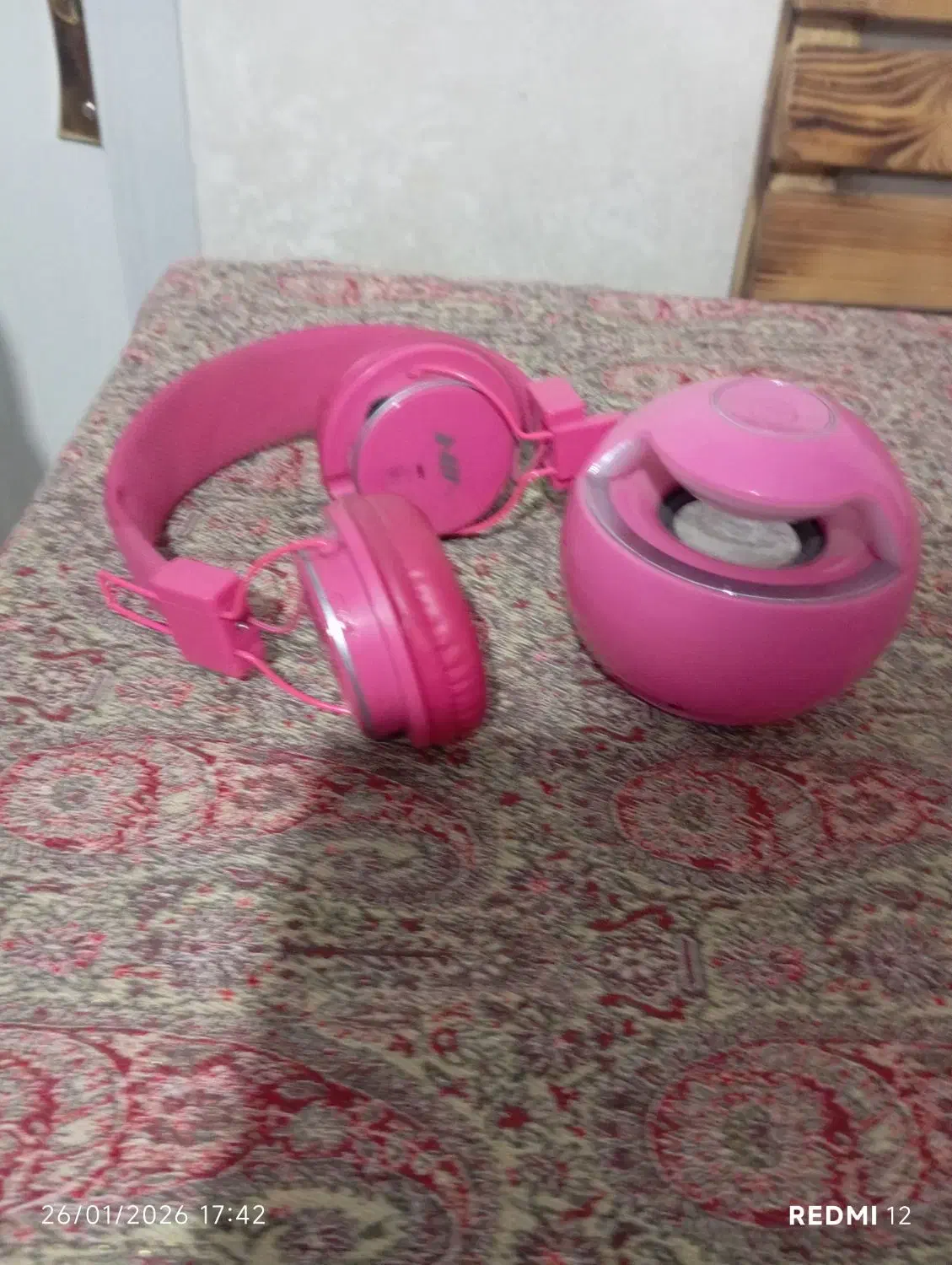 ۲ عدد اسپیکر وهدفون رم خور|لوازم جانبی موبایل و تبلت|تهران, سلسبیل جنوبی|دیوار